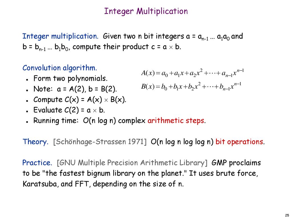 Integer Multiplication