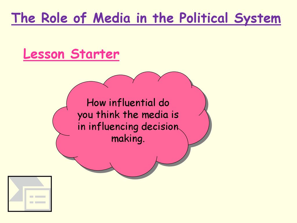 The Role Of Media In The Political System Ppt Download the-role-of-media-in-the-political-system-ppt-download