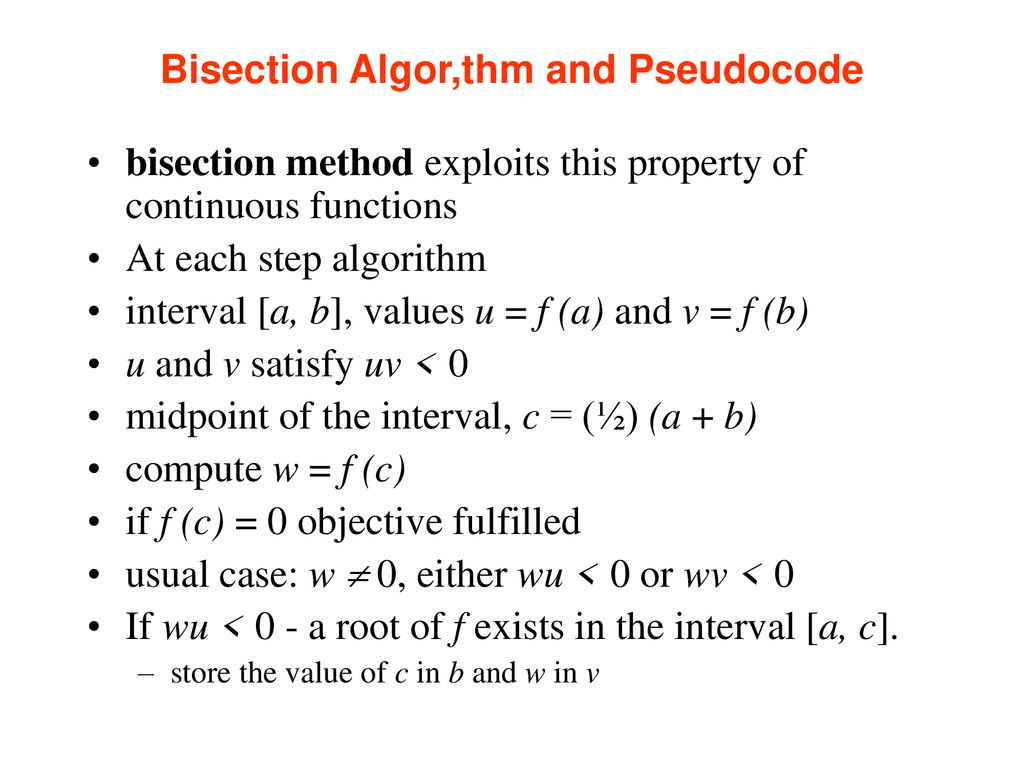 Computational Methods 18 19 Fall Chapter 4 Ppt Download