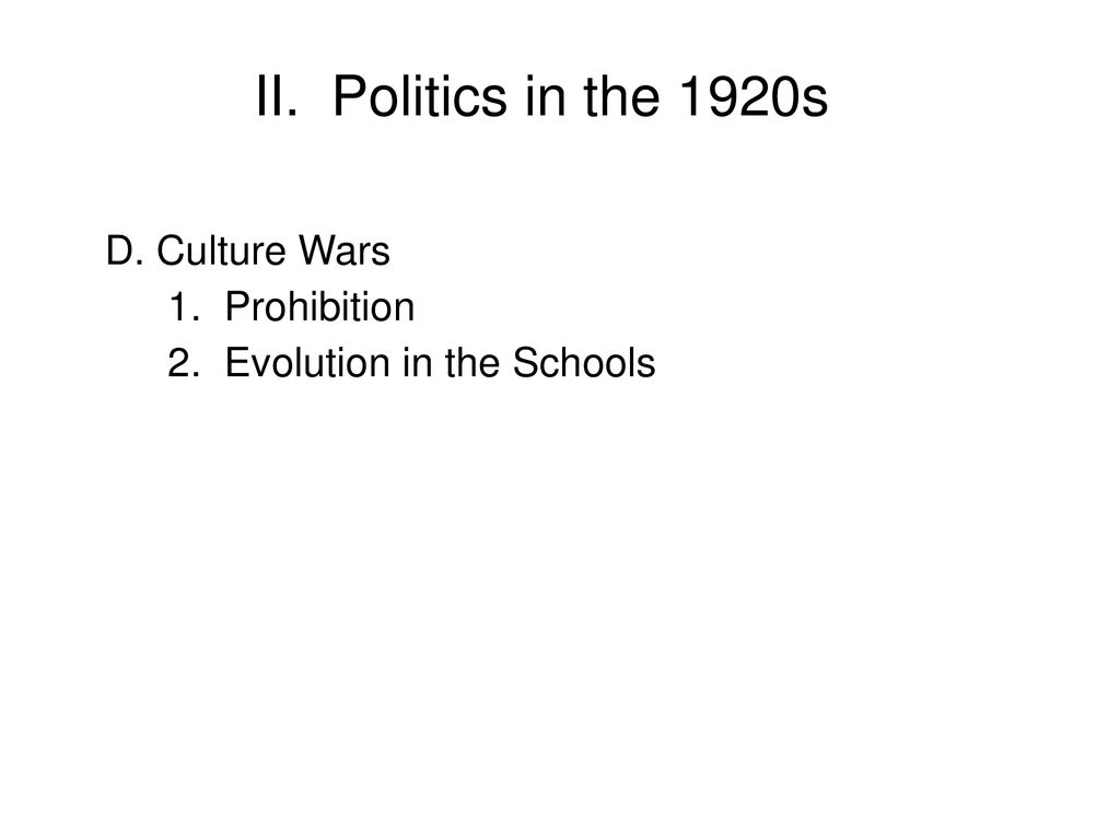 CHAPTER 22 Cultural Conflict Bubble and Bust 1919‒ ppt download