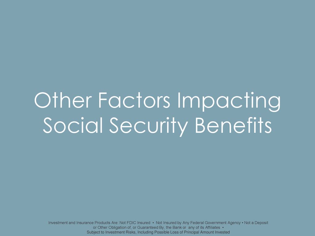 Social security getting the most out of your benefits - ppt download