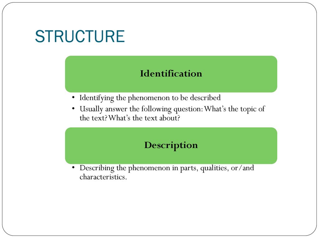 Descriptive text ppt download