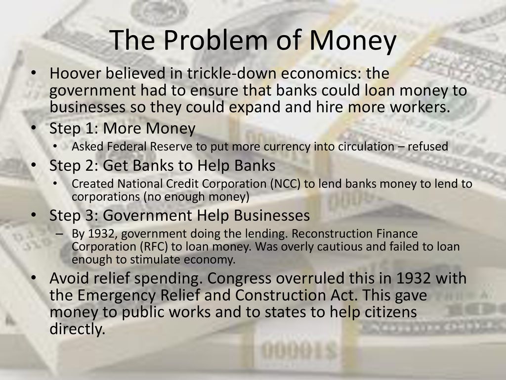 Notes 3.4: Hoover And The Great Depression - Ppt Download