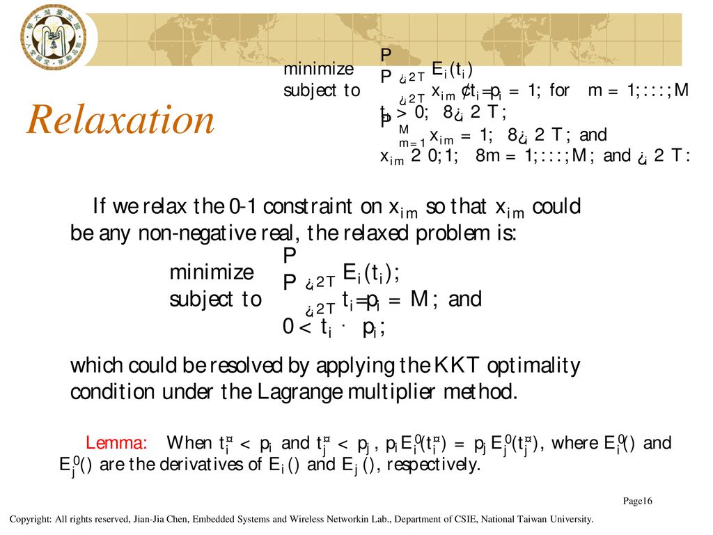 Jian Jia Chen And Tei Wei Kuo Ppt Download