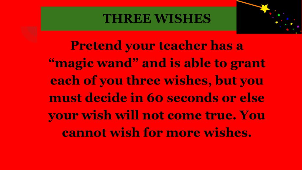 THREE WISHES Ppt Download three-wishes-ppt-download