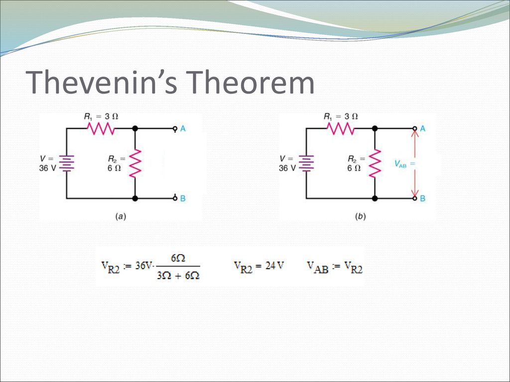 Th venin s theorem ppt download