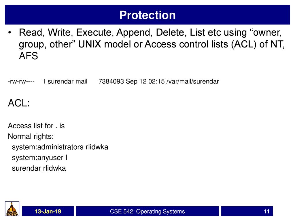 CSE 542: Operating Systems - ppt download