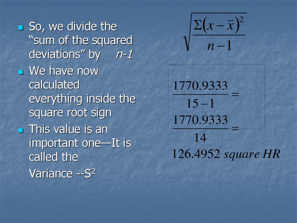 Describing quantitative data numerically ppt download