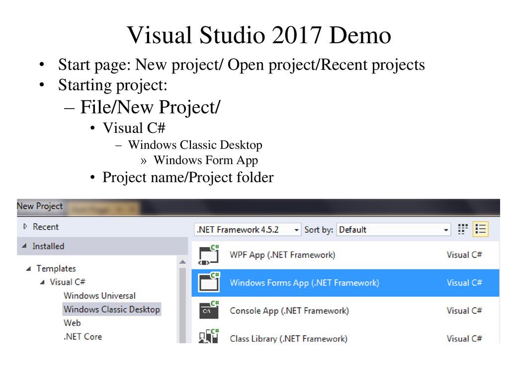C# Introduction ISYS ppt download