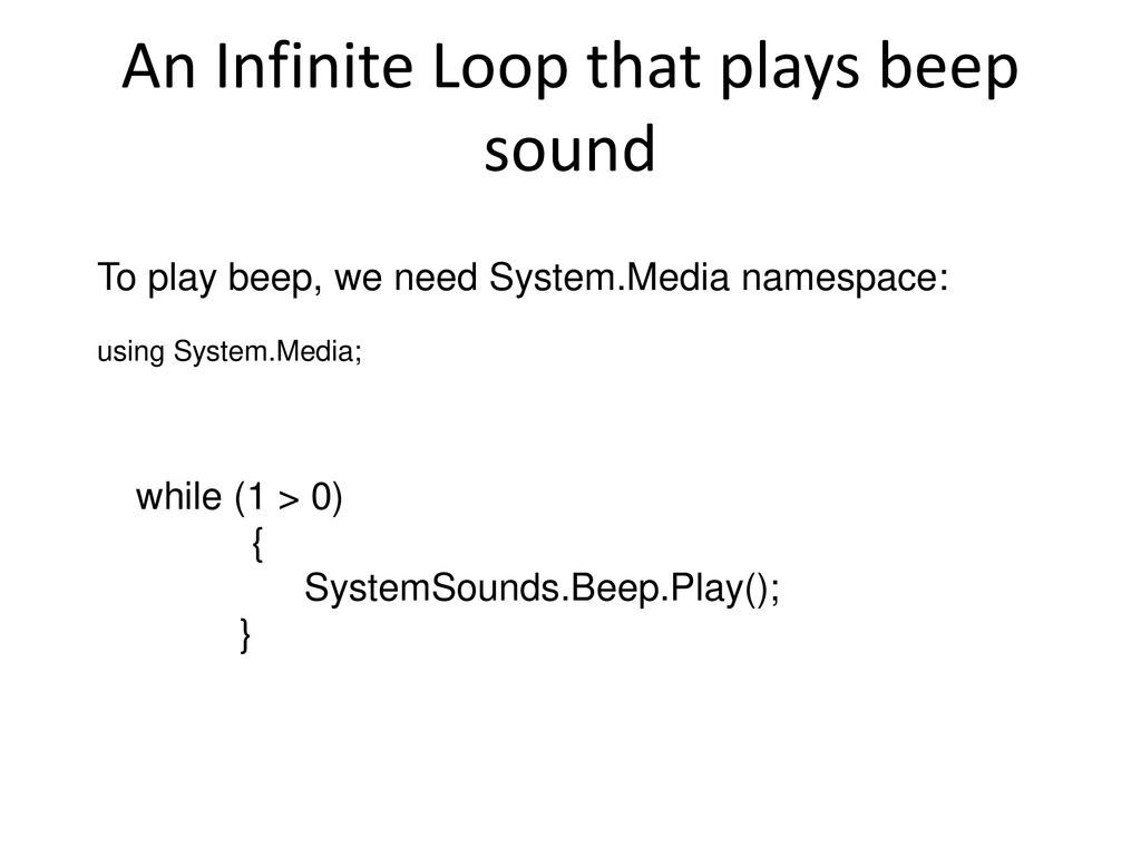 Loops ISYS ppt download