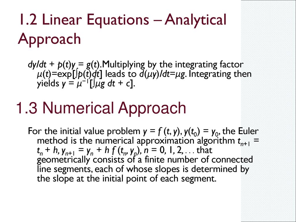 Differential Equations Ppt Download