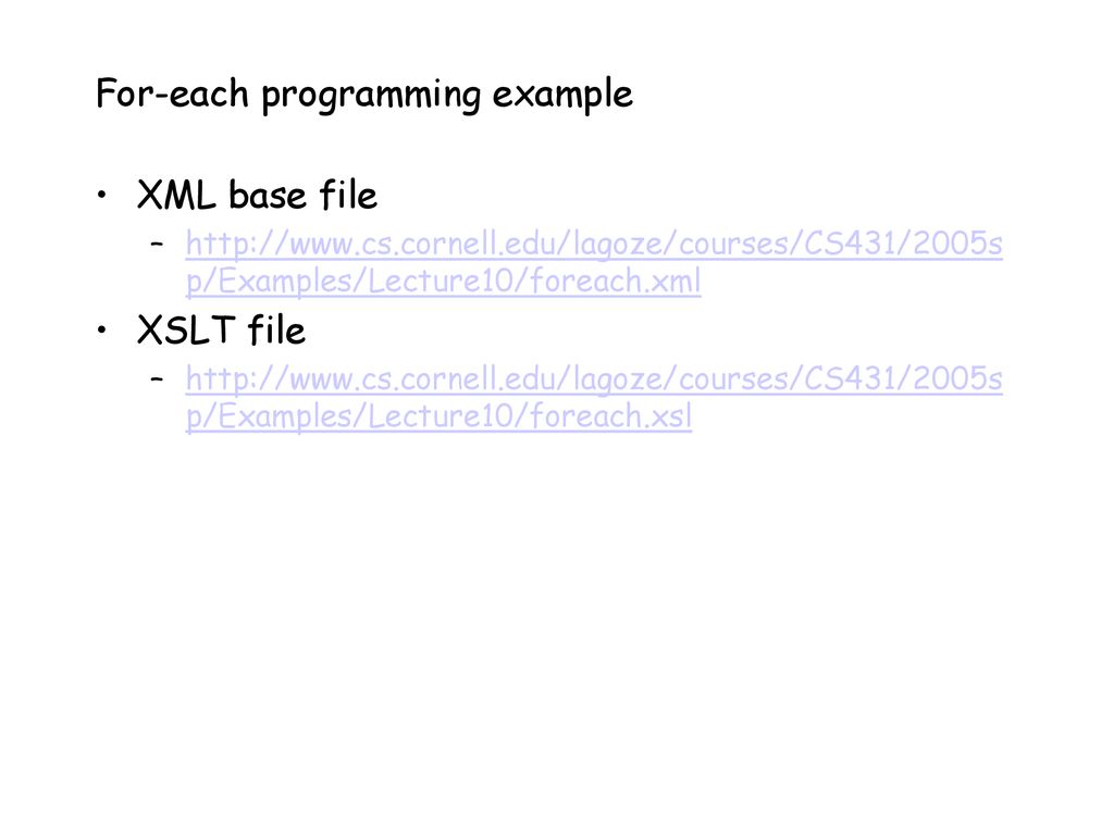 Cs 431 february 28 2005 carl lagoze cornell university ppt download