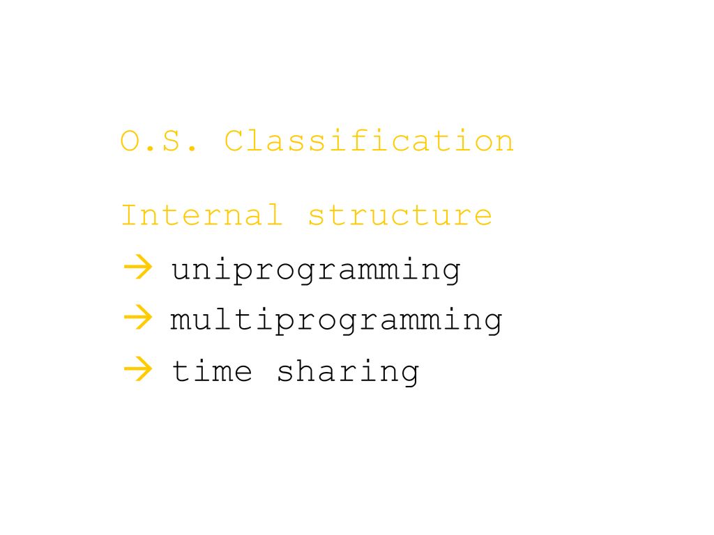 OPERATING SYSTEM OVERVIEW - ppt download