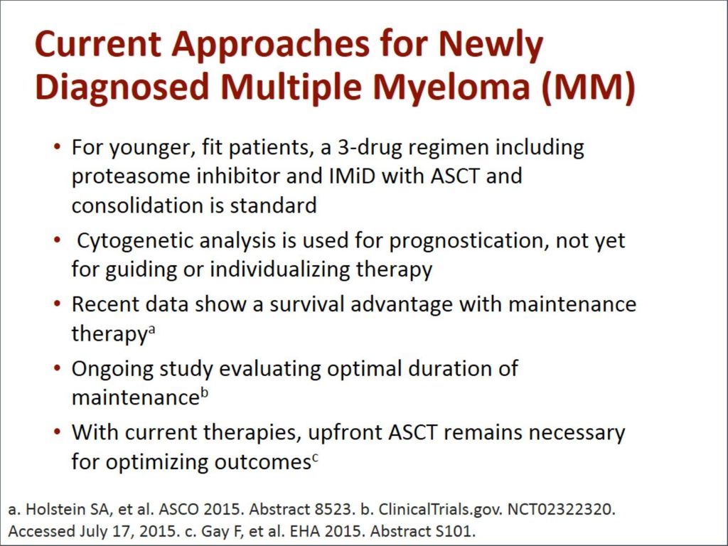 Advances in Multiple Myeloma: Data Highlights and Analysis from the ...