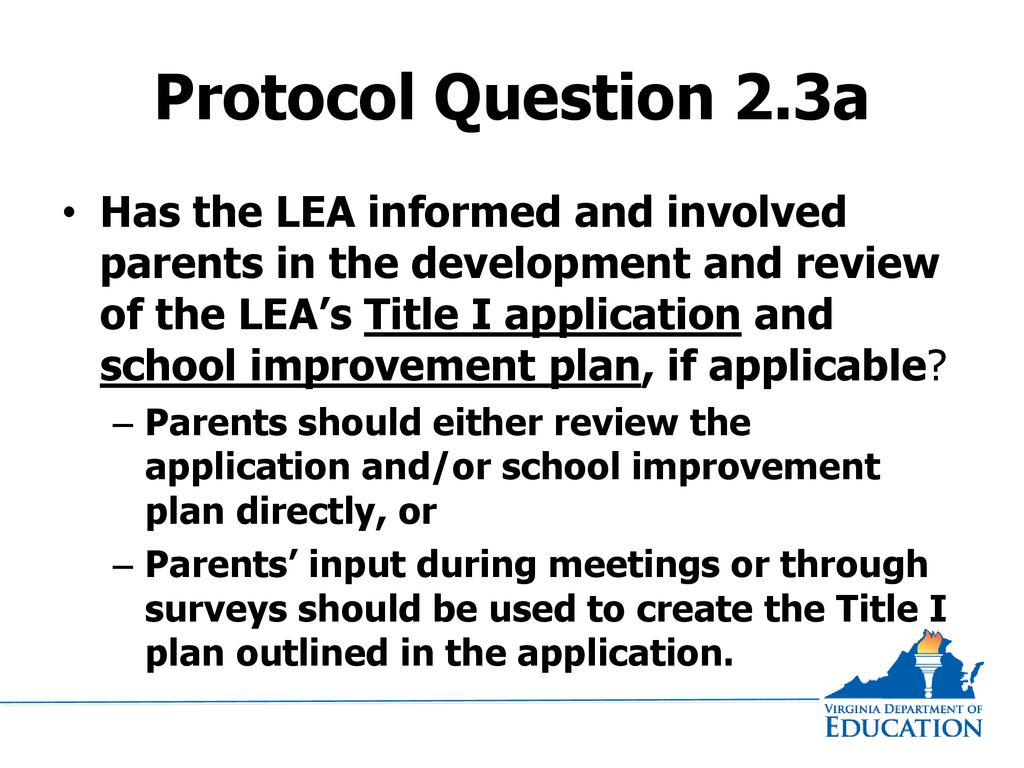 Title I, Part A Federal Program Monitoring - ppt download