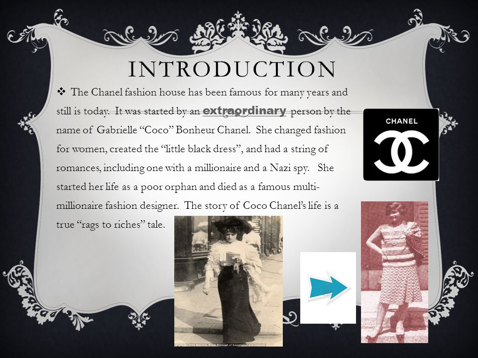 Coco Chanel . By Ida Rosenstein - ppt video online download