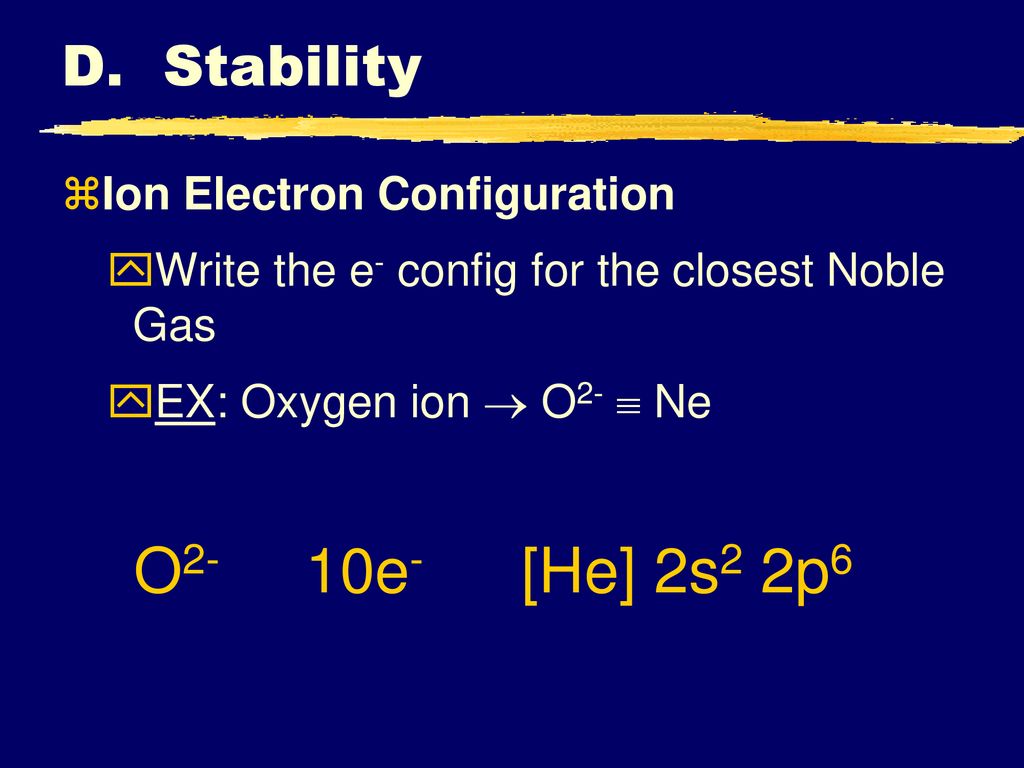 Electron Configuration - ppt download