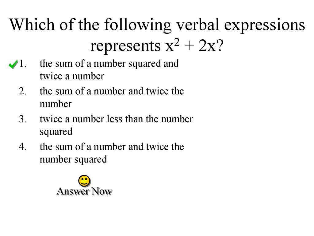 An algebraic expression contains ppt download