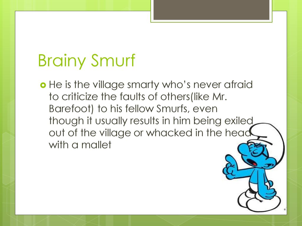 The Smurfs = Communist?. - ppt download