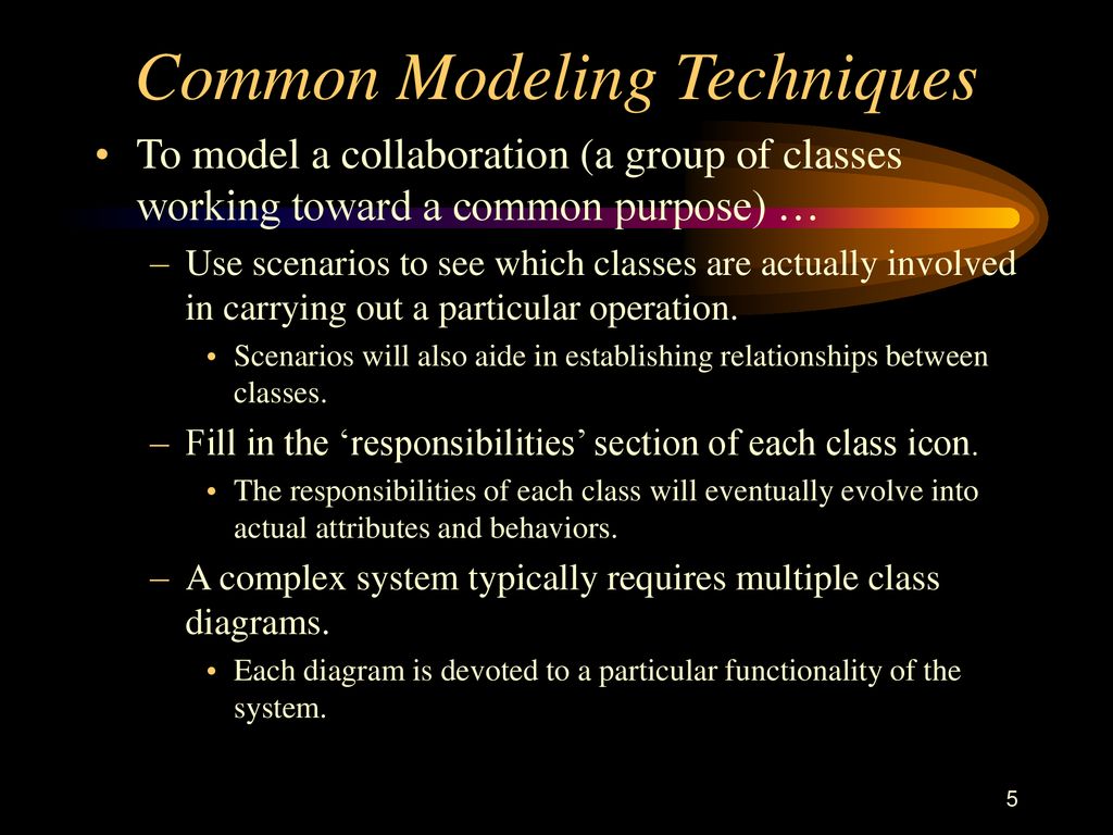 Common modeling techniques of class diagram uml attributes l