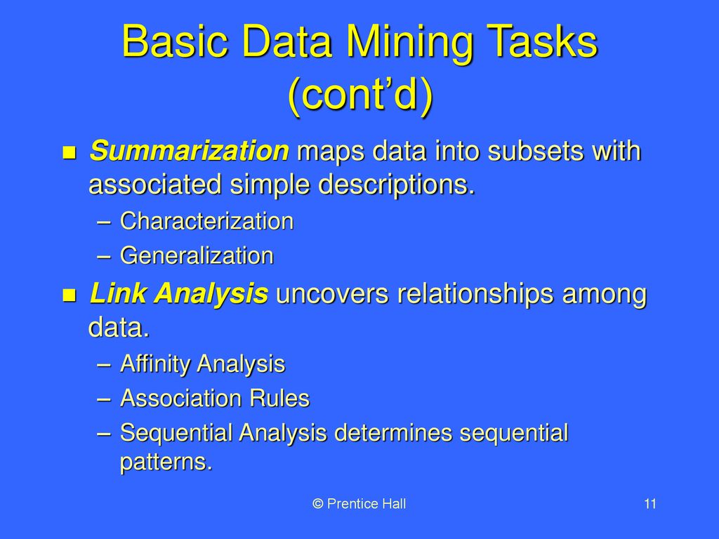 Data mining introductory and advanced topics part i ppt download