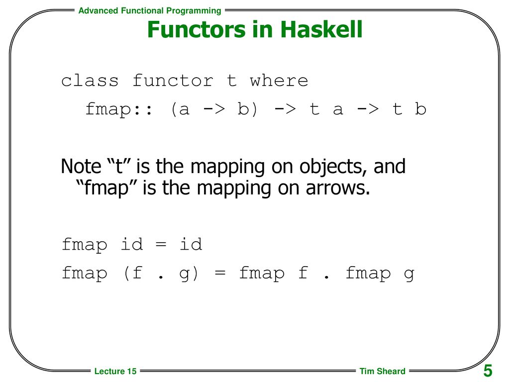 Functional Programming - ppt download