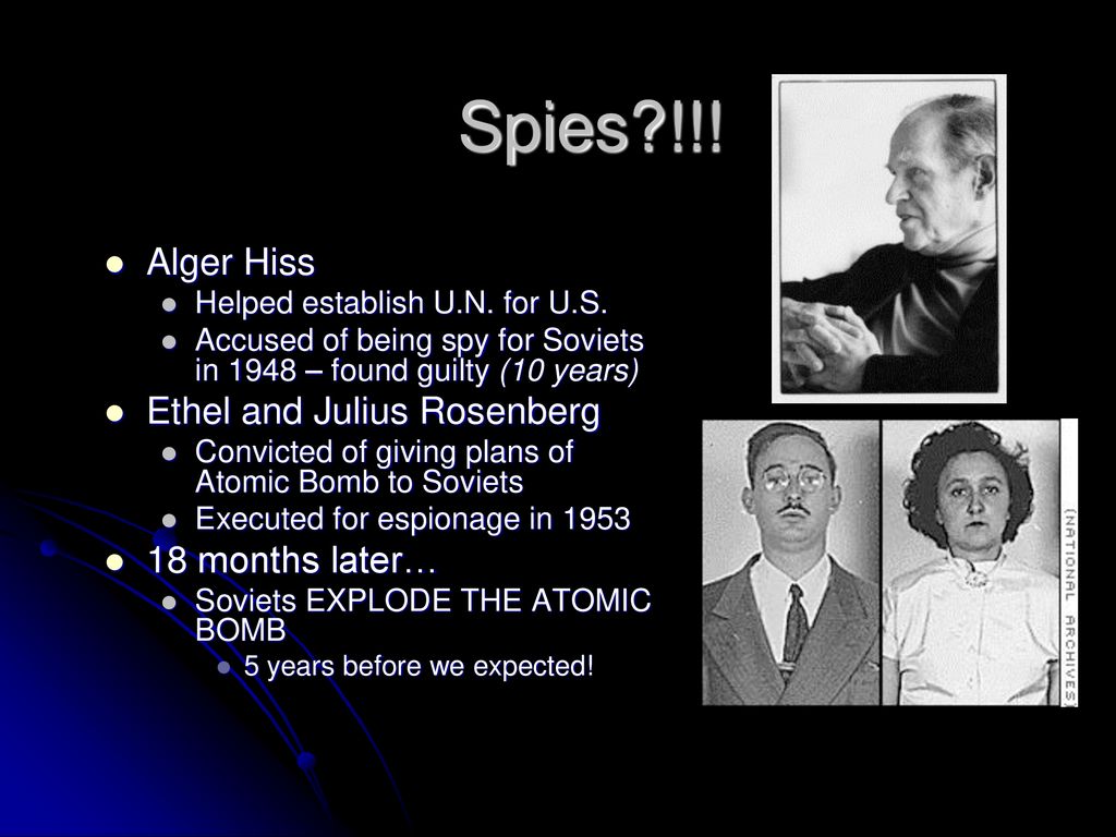 Spies lies and the red scare ppt download