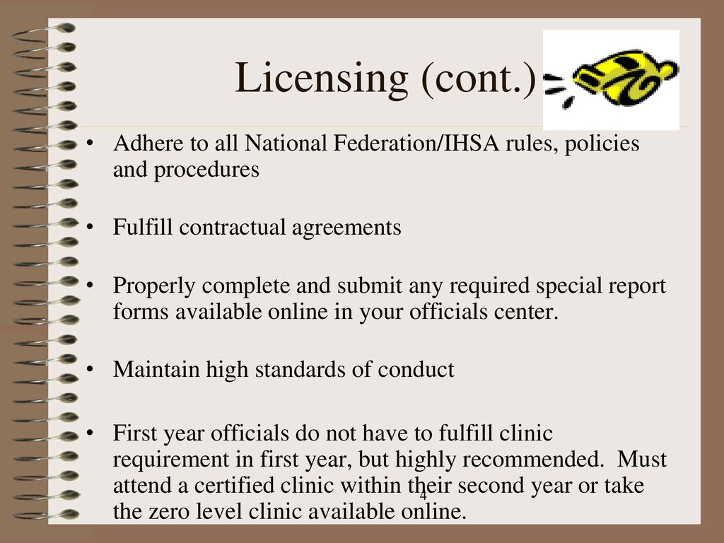 IHSA Beginning Official ppt download