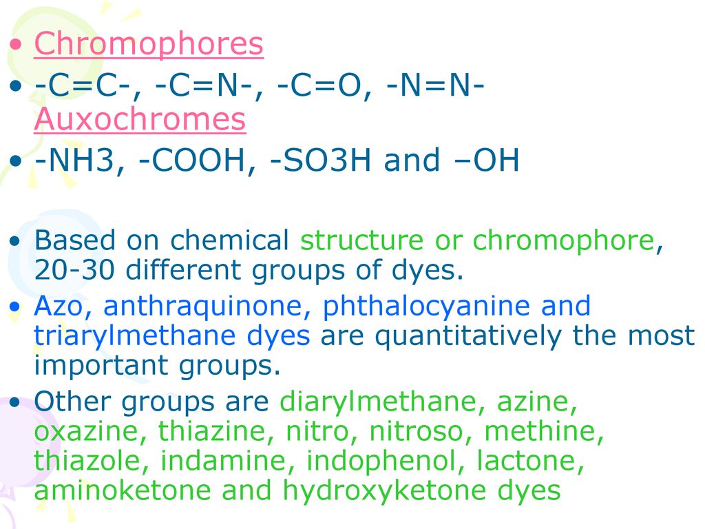 presentation on dye