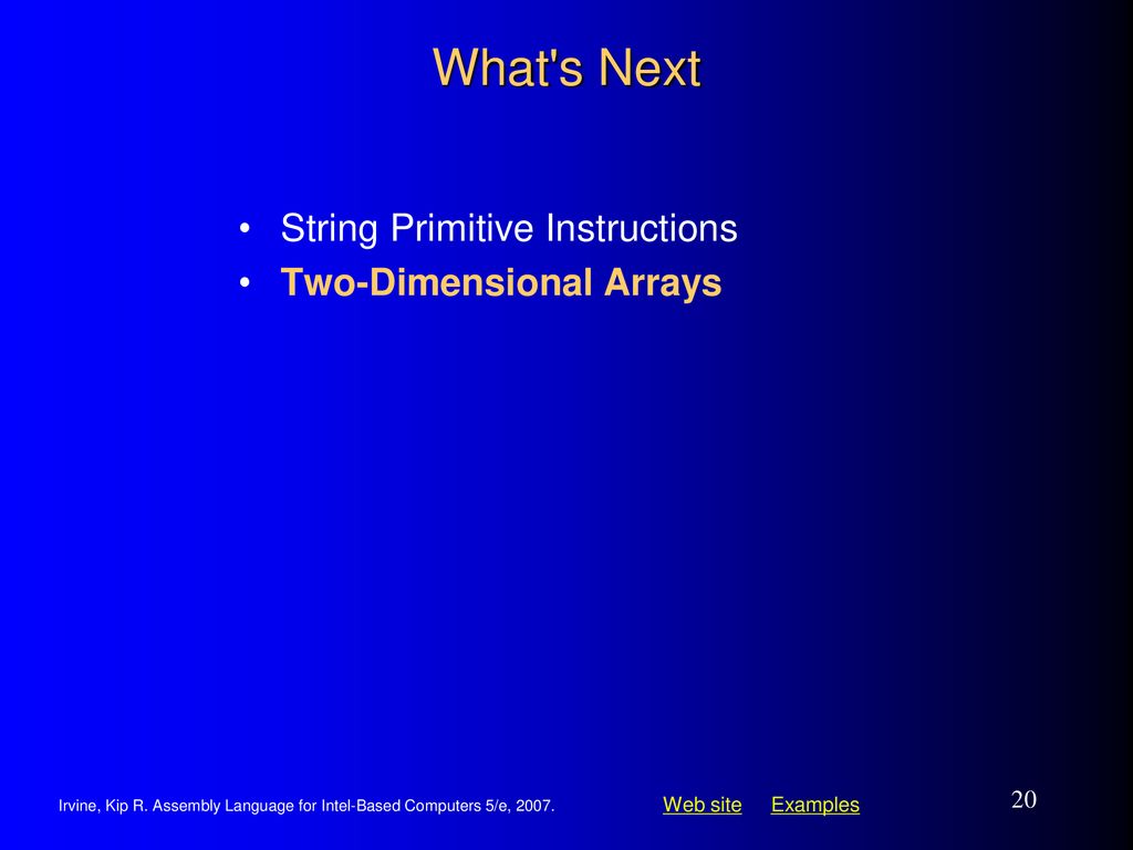 Assembly language for intel based computers 5th edition ppt download
