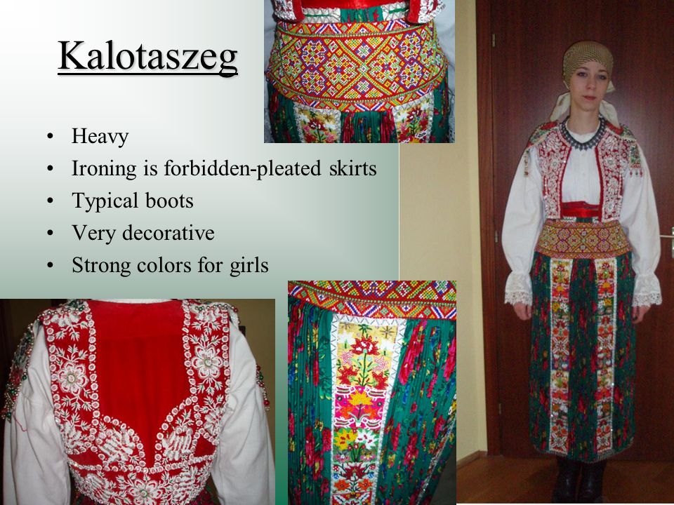 TRADITIONAL HUNGARIAN FOLK COSTUMES - ppt download