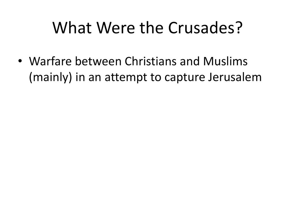 The crusades ppt download