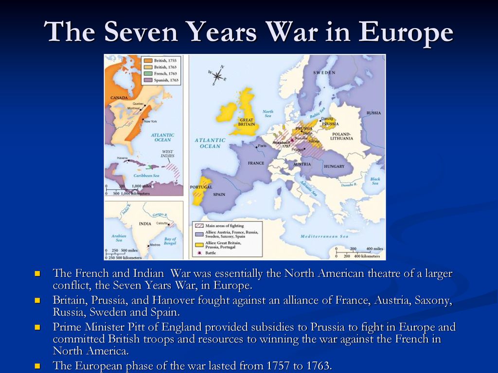 The Seven Years War in Europe