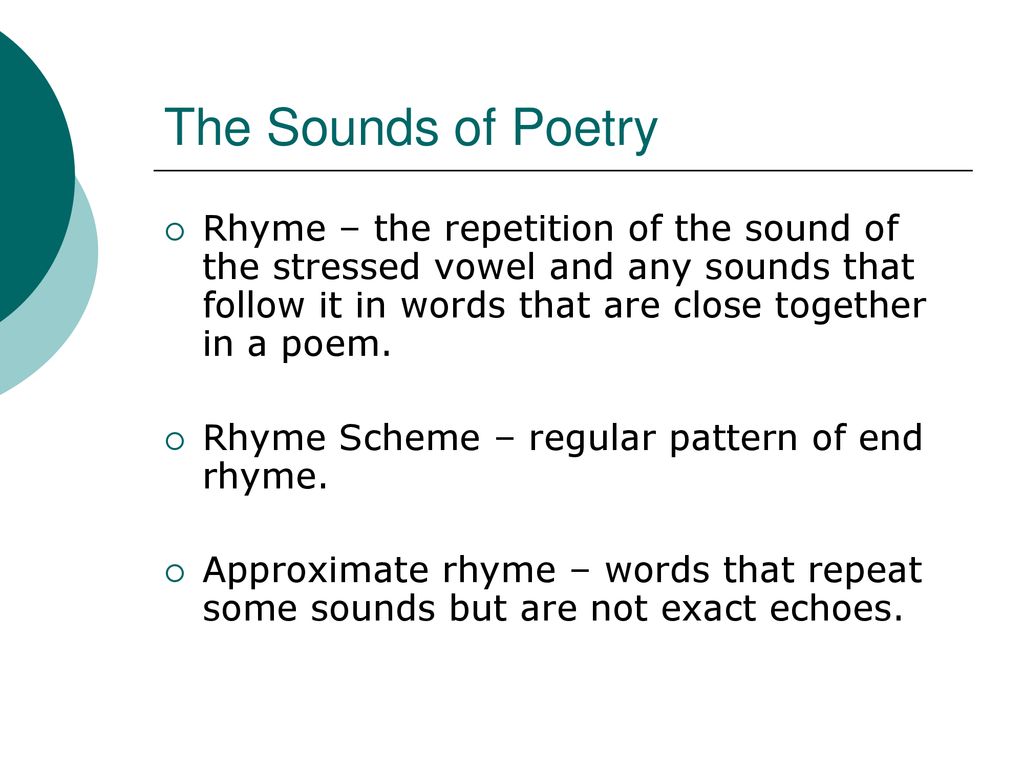 The Sounds of Poetry Pages 530 – ppt download