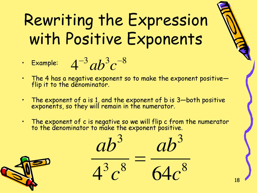 Simplifying exponents ppt download