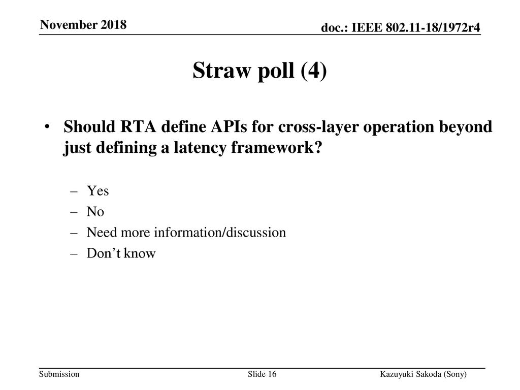 Thoughts on rta development ppt download