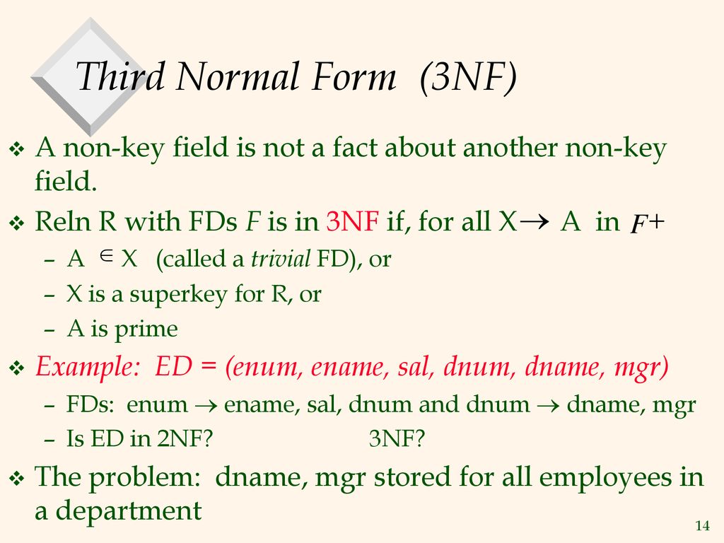 Schema Refinement and Normalization ppt download