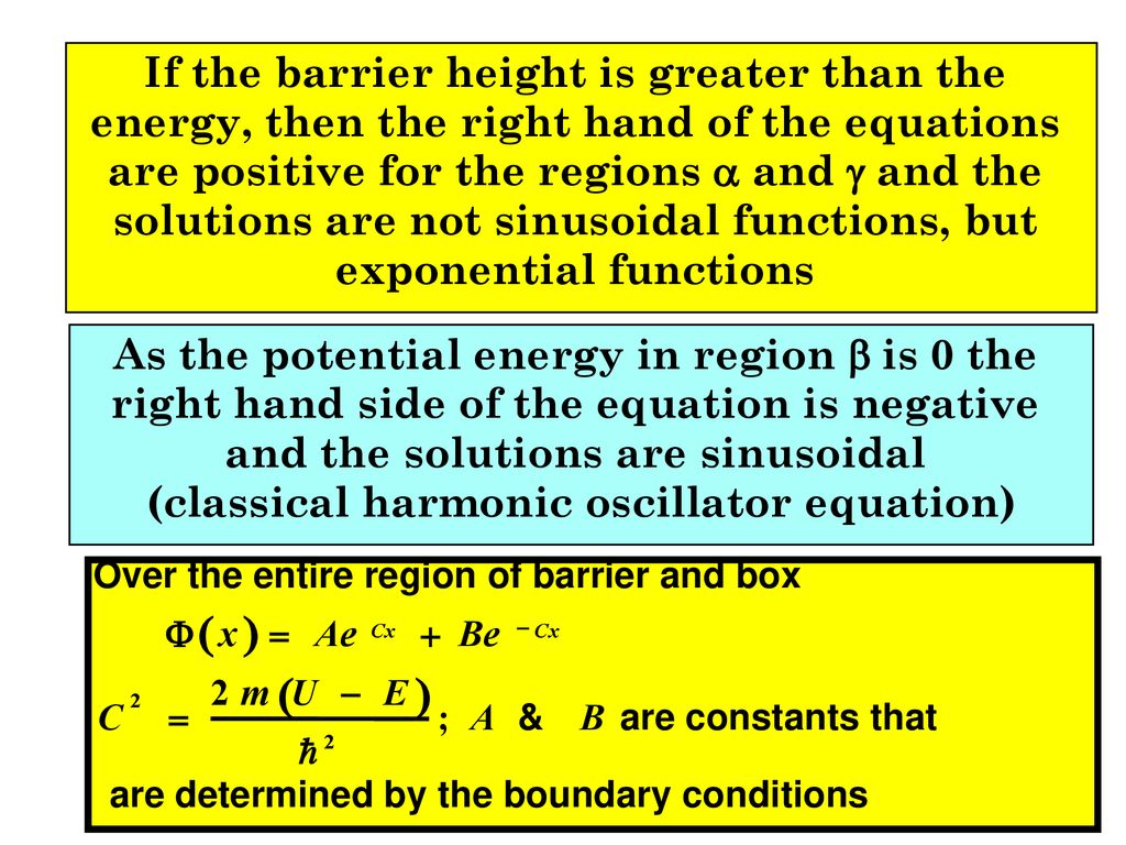 6 Barrier Tunneling And Atomic Physics Ppt Download