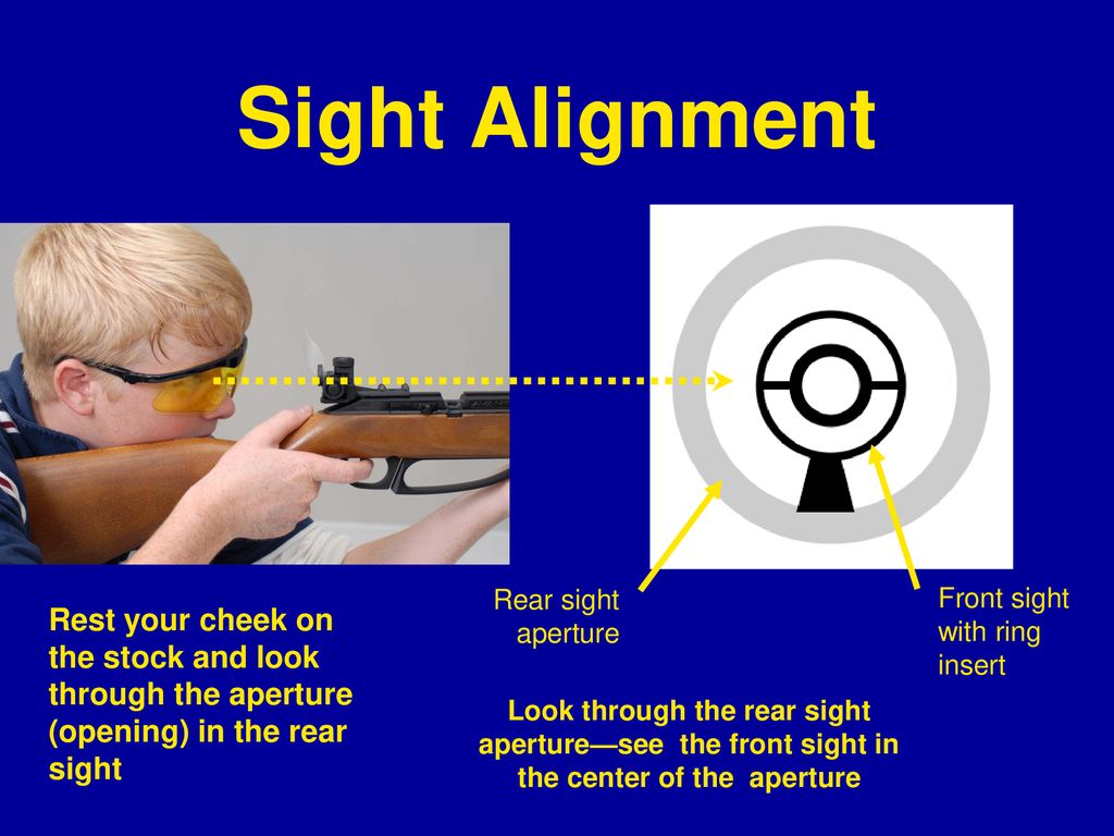 proper peep sight alignment proper peep sight alignment