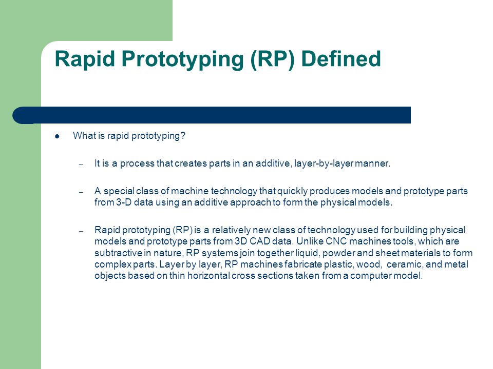 Rapid Prototyping and Tooling - State of the Industry 1999: Executive  Summary - MoldMaking Technology