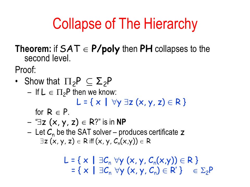 Complexity Theory Lecture 6 Ppt Video Online Download