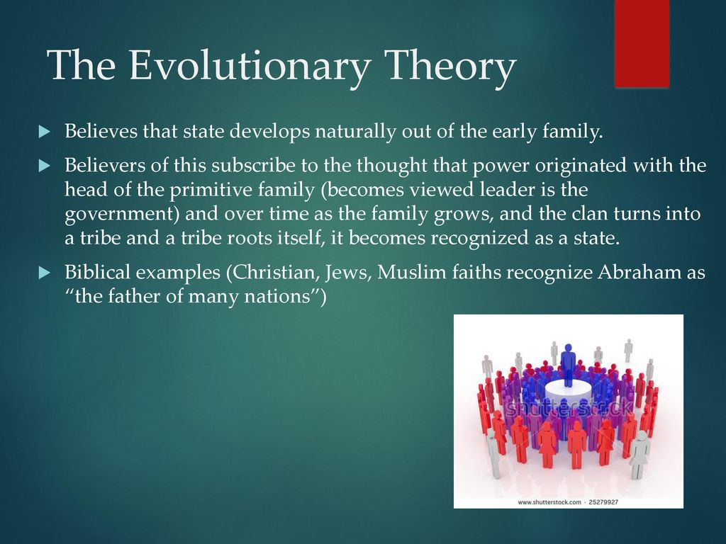 The Evolutionary Theory