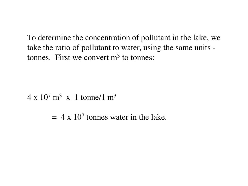 Some practice with quantifying water - ppt download