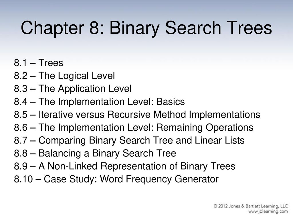 Chapter 8 Binary Search Trees - ppt download