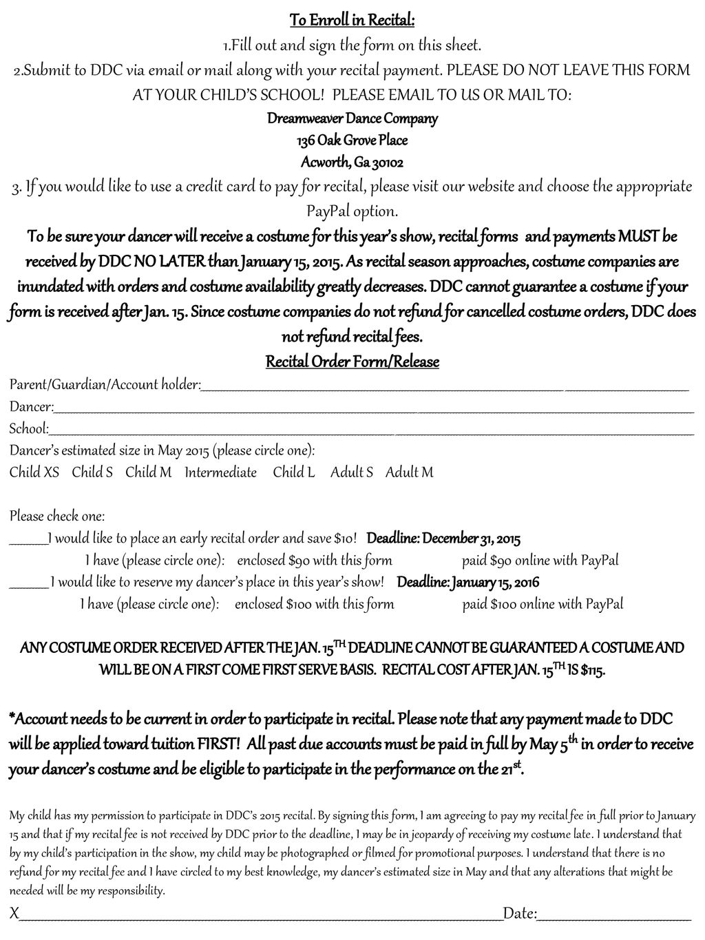 Proudly presents our 2016 annual dance recital entitled ppt download