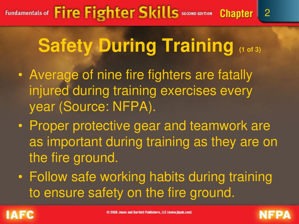 Safety During Training (1 of 3)