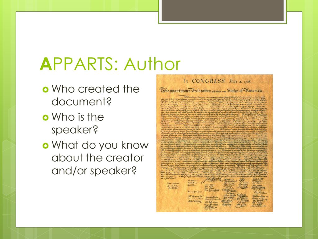Apparts Document Analysis Ppt Download