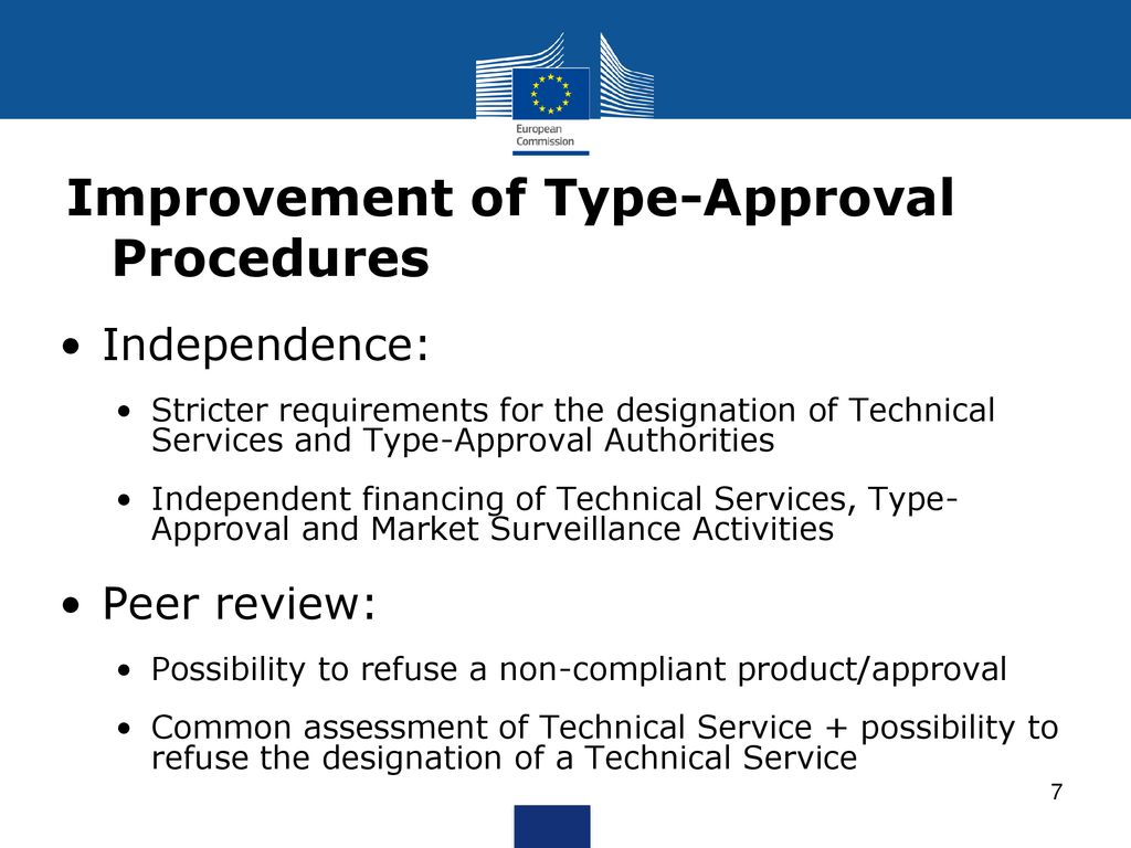 The new eu type approval framework for motor vehicles ppt download