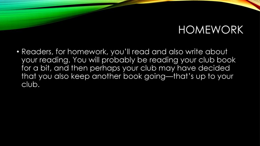 Launching Interpretation Book Clubs - ppt download
