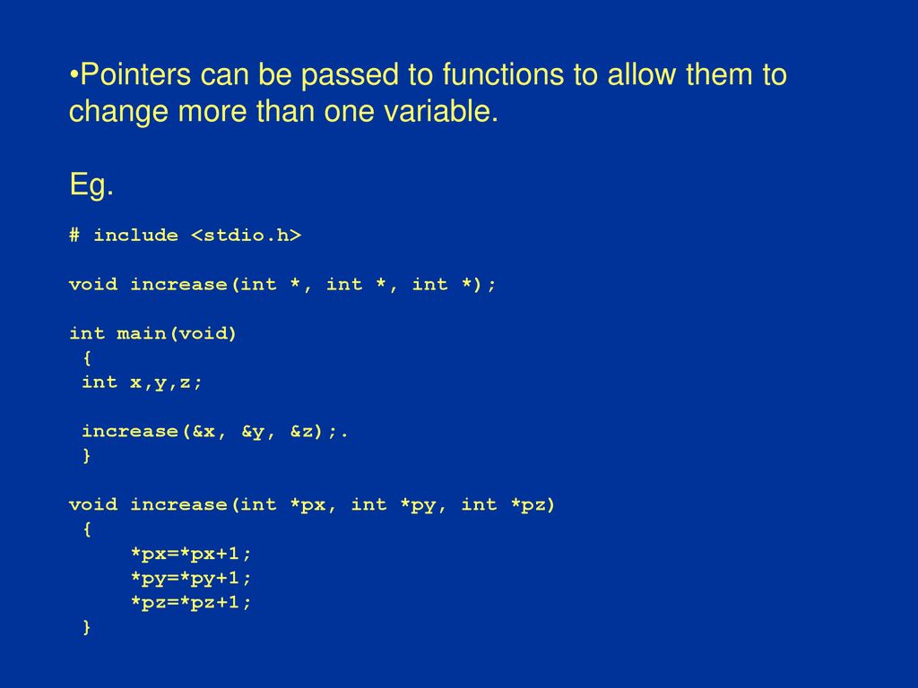 Further C Programming Variable types Loops Conditional statements - ppt ...